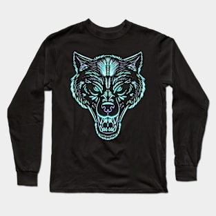 Laser Wolf Long Sleeve T-Shirt